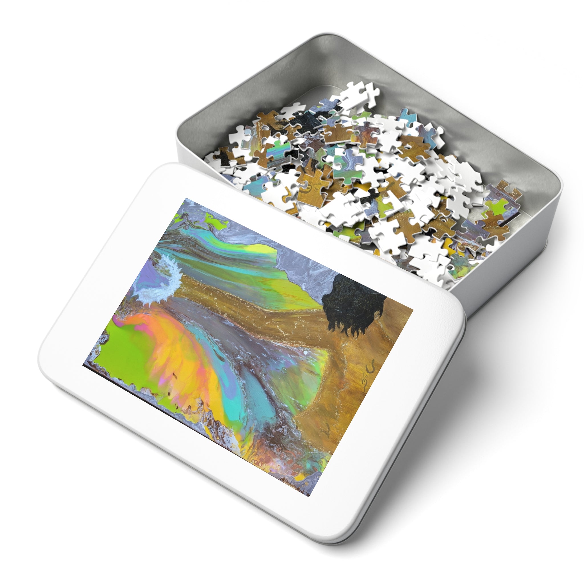 Power in ME Jigsaw Puzzle with Tin