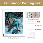 DIY Diamond Painting Musing Mermaid
