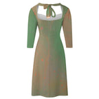 Sweetheart Knot Flare Dress Standing Ovation Series