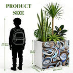 Outdoor Metal Art Planter – Artist Edition Blue Inspirations
