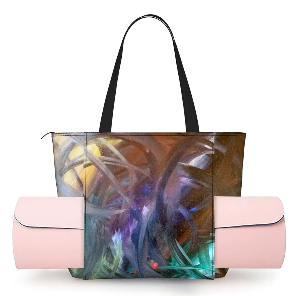 Artful Yoga Tote Bag