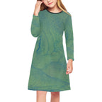 Girls' Long Sleeve Match Me Dress Break Out Edition