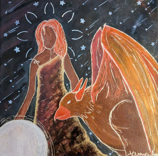 GRIFFIN AND GODDESS ORIGINAL