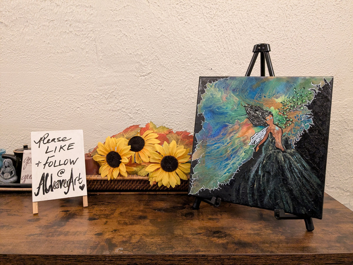 Blooming into Truth -ACleaverArt Original