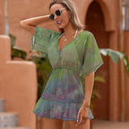 Ladies Thin Short Sleeve Cover-Up Dress Standing Ovation Series