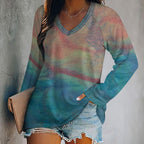 Loose Long Sleeve Tee Intermission Blues Series