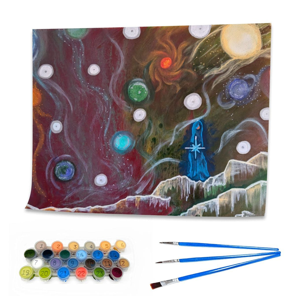 Paint by Numbers Kit Waiting
