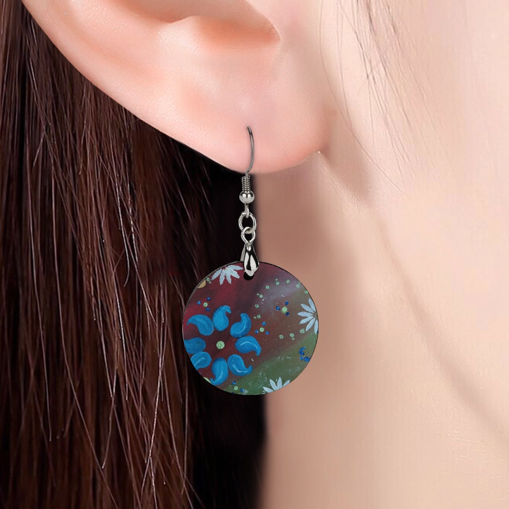 Goddess I Know Round Earring — Special Release- Inanna's Journey