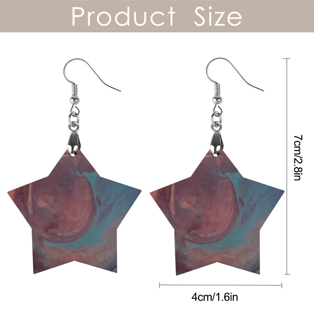 Afterlight Petals Star Earrings