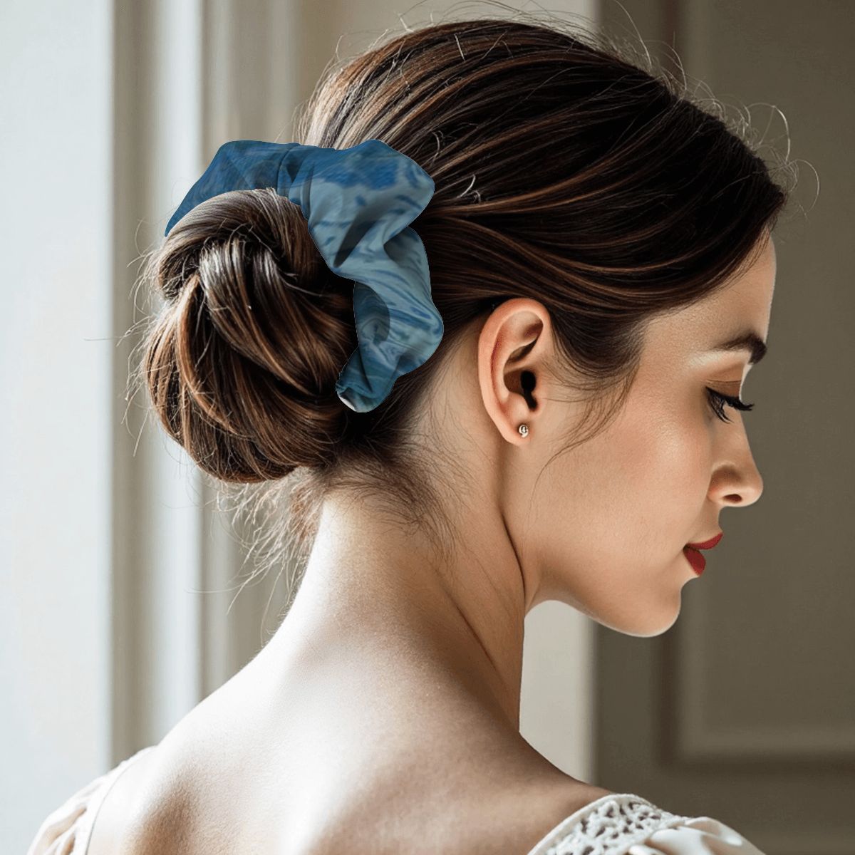 6 Pack Hair Scrunchies
