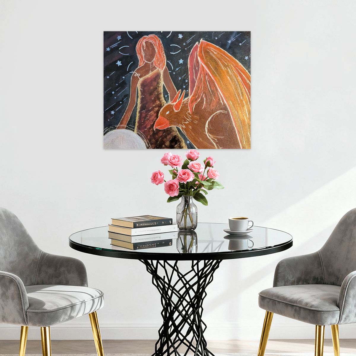 Paint by Numbers Kit Giffin and Goddess