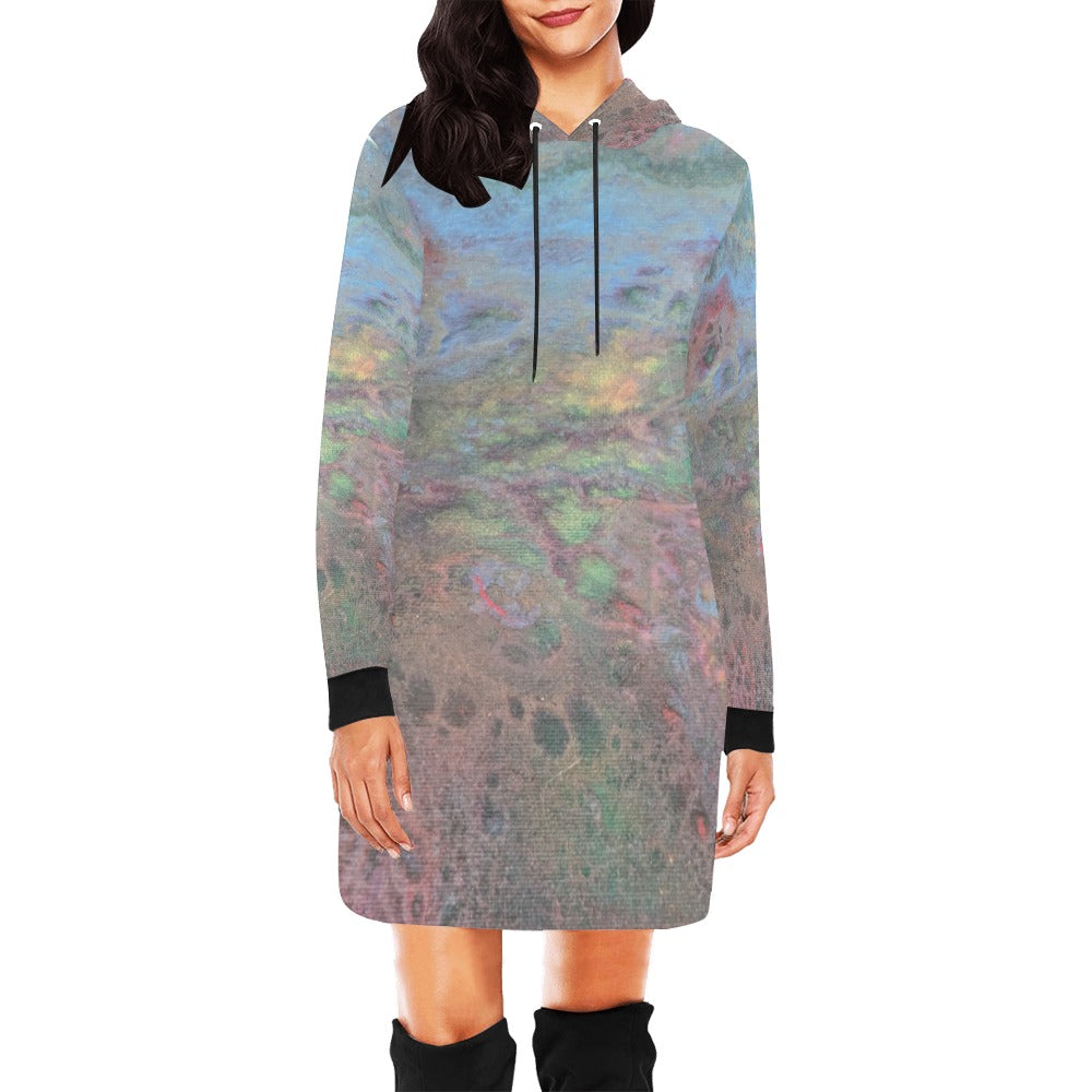 Hoodie Mini Dress Intermission Blues