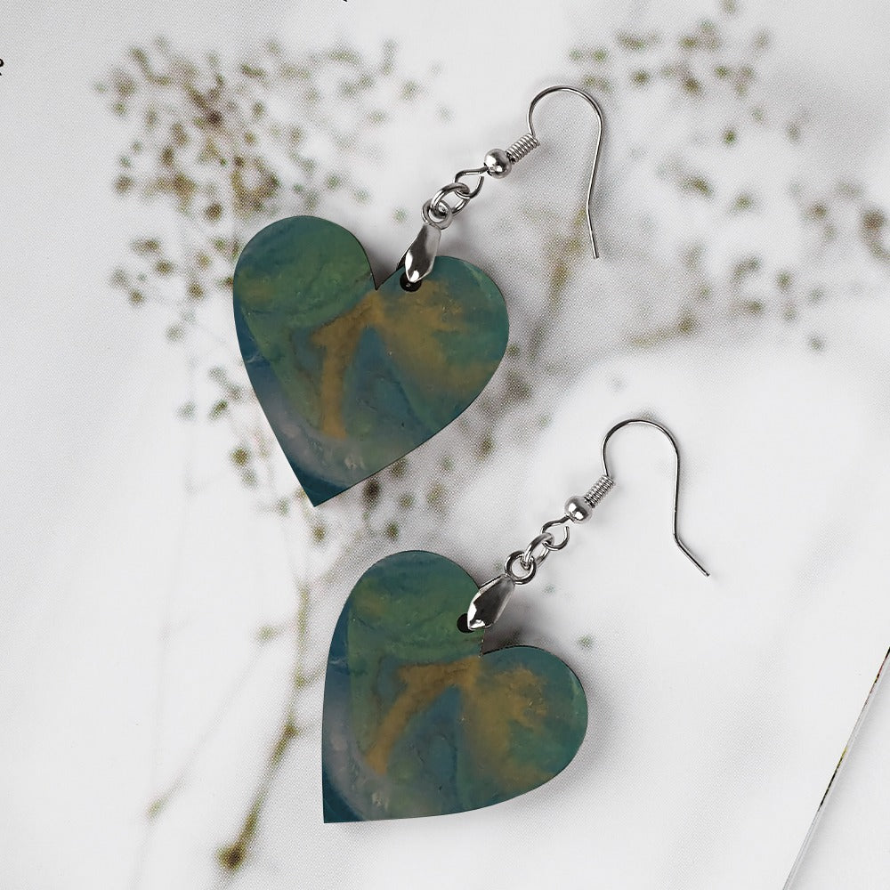 Garden After Rain Love Earrings