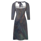 Sweetheart Knot Flare Dress Intermission Blues Series