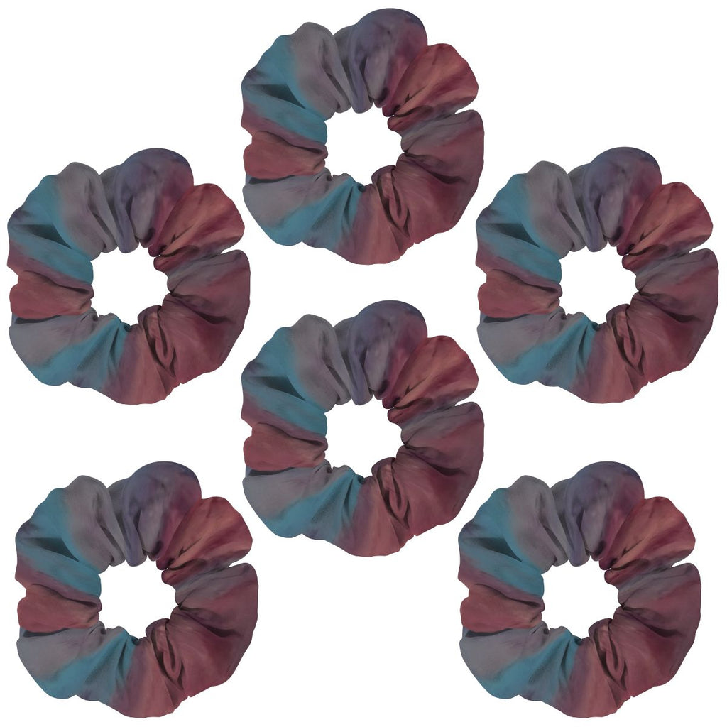 6 Pack Hair Scrunchies