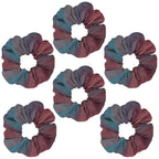 6 Pack Hair Scrunchies
