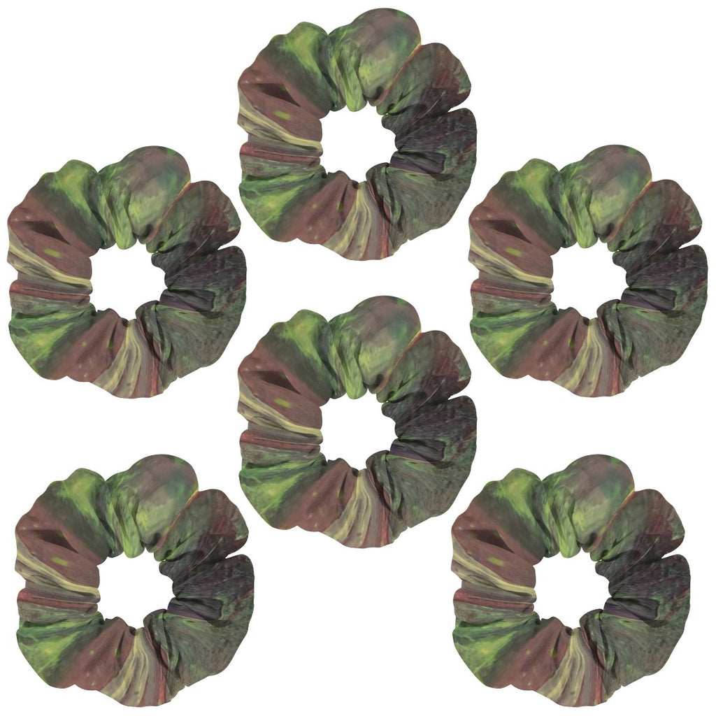 6 Pack Hair Scrunchies