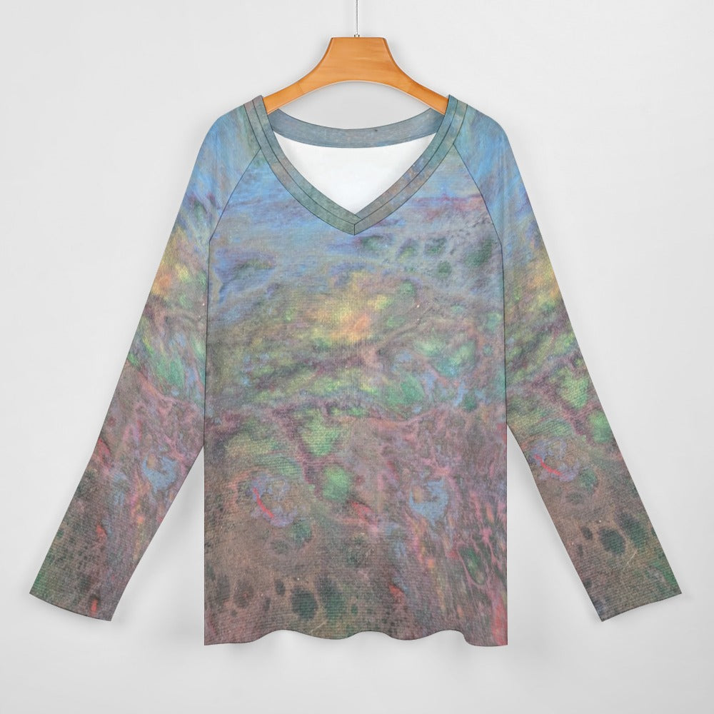 Loose Long Sleeve Tee Intermission Blues Series