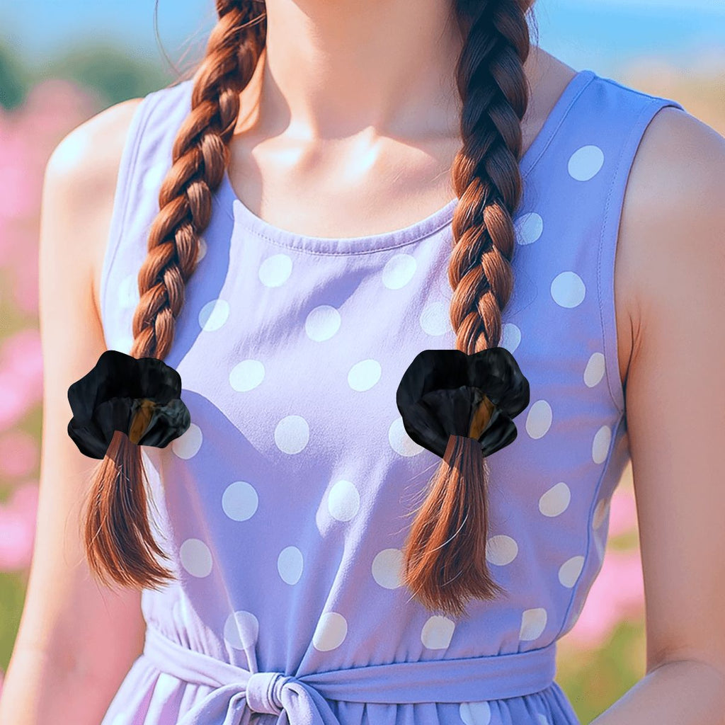 6 Pack Hair Scrunchies
