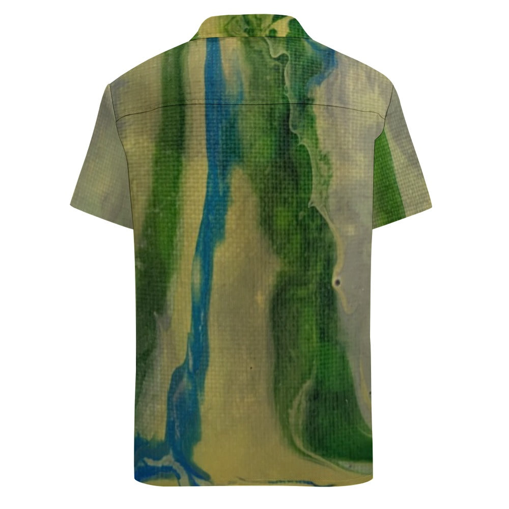Men’s Short Sleeve Button Down Shirt Standing Ovation Series