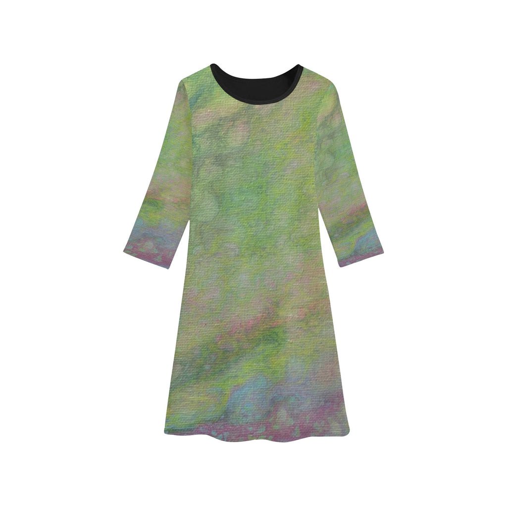 Girls' Long Sleeve Match Me Dress Break Out Edition