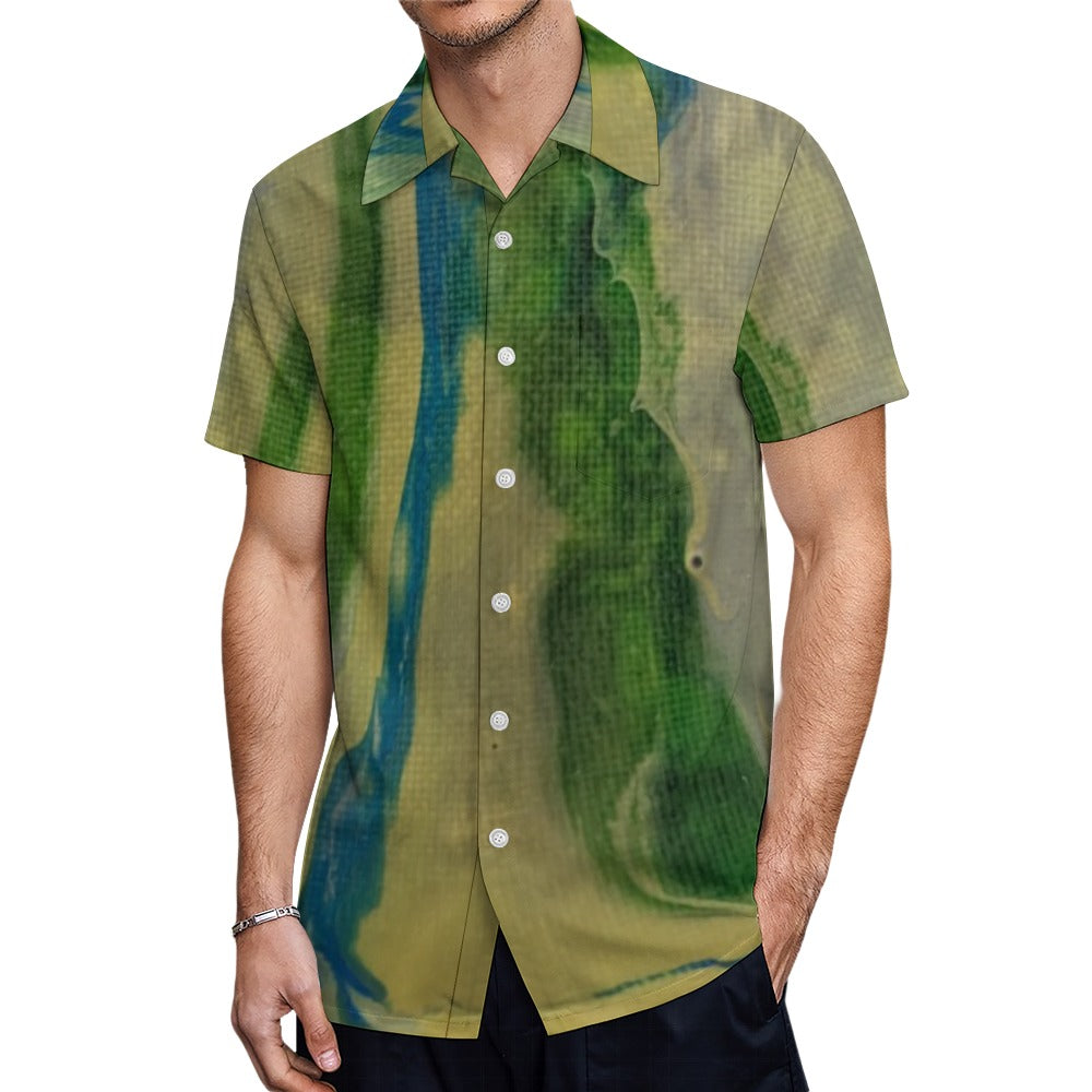 Men’s Short Sleeve Button Down Shirt Standing Ovation Series