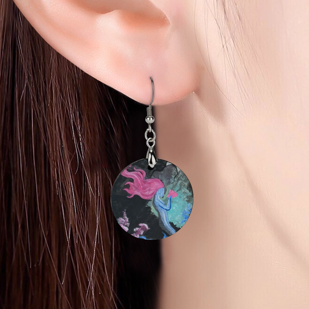 Goddess I Know Round Earring — Special Release- Mermaid Cove
