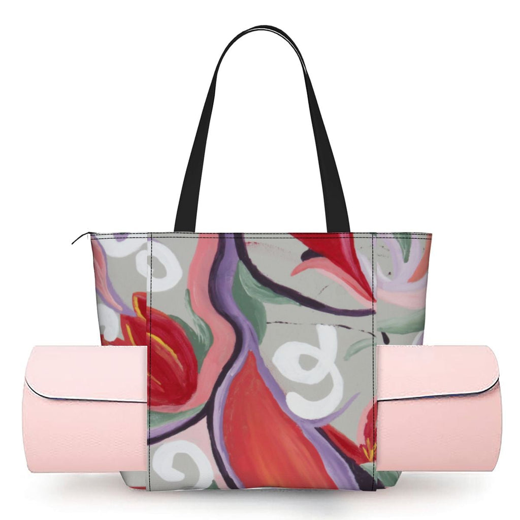 Artful Yoga Tote Bag