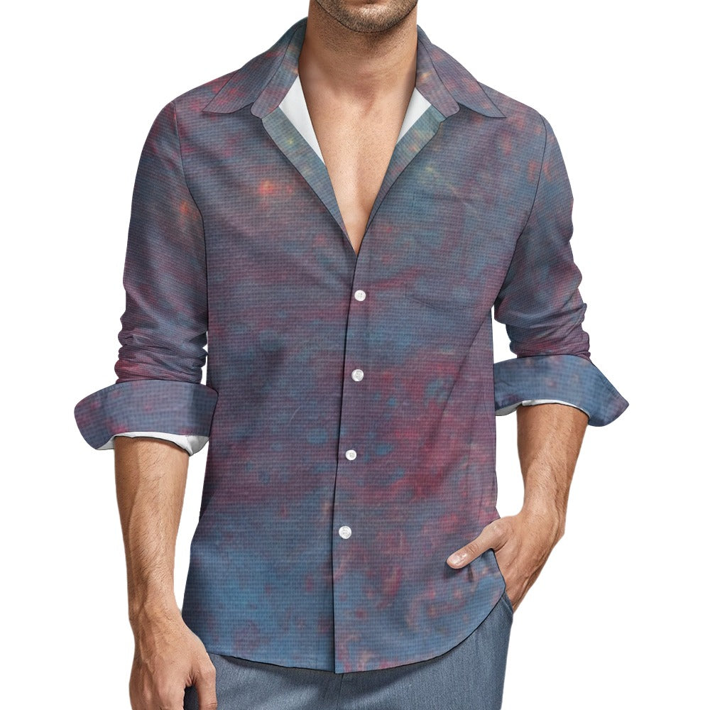 Men’s Velvet Pocket Shirt Intermission Blues