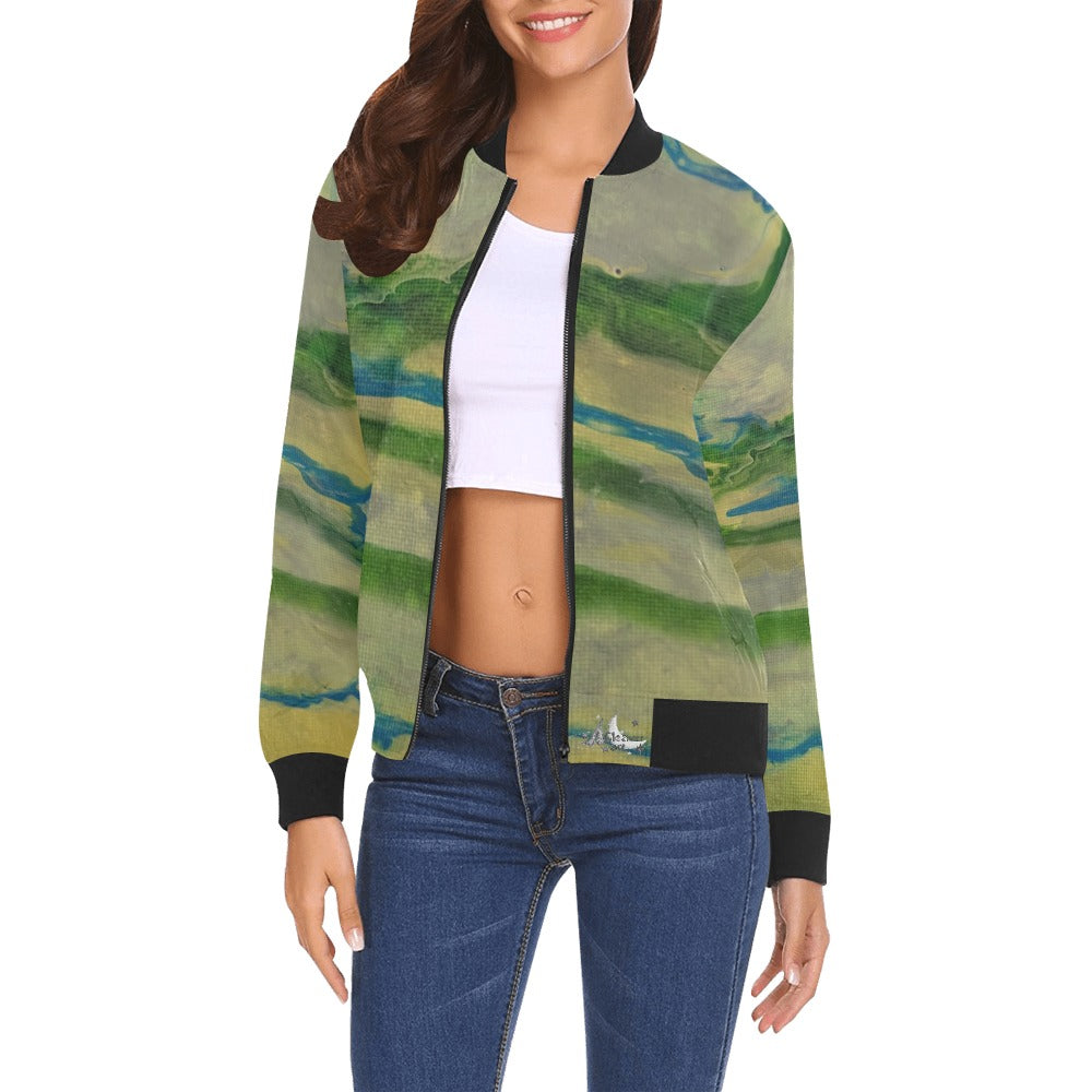 Ladie's Bomber Jacket Standing Ovation Series
