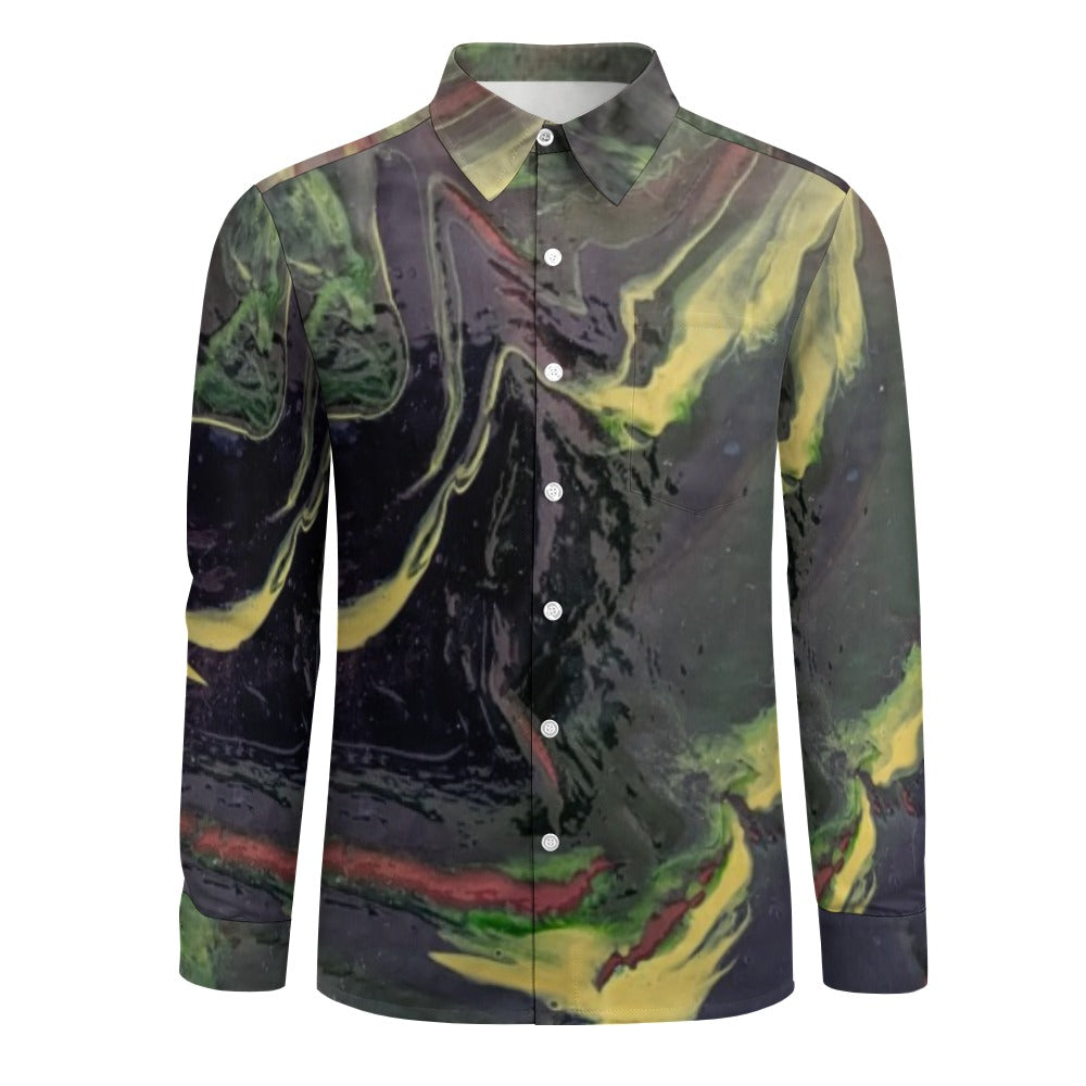 Men’s Velvet Pocket Shirt Intermission Blues