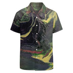 Men’s Short Sleeve Button Down Shirt Intermission Blues