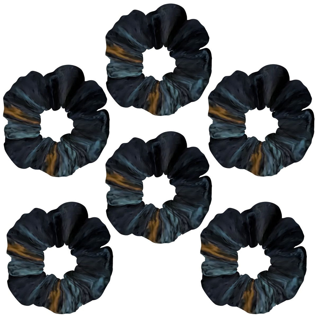 6 Pack Hair Scrunchies