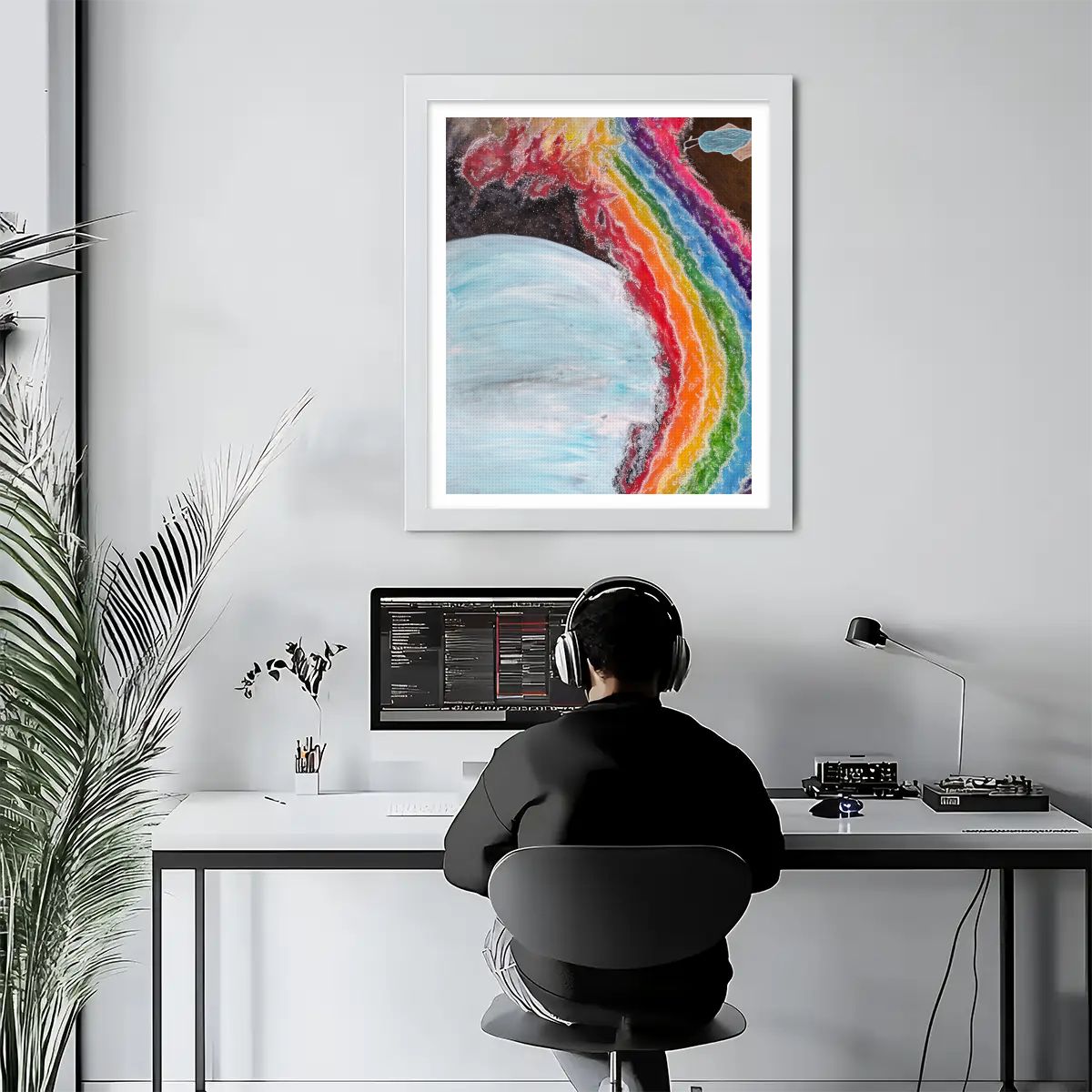 DIY Diamond Painting Silent Rainbow