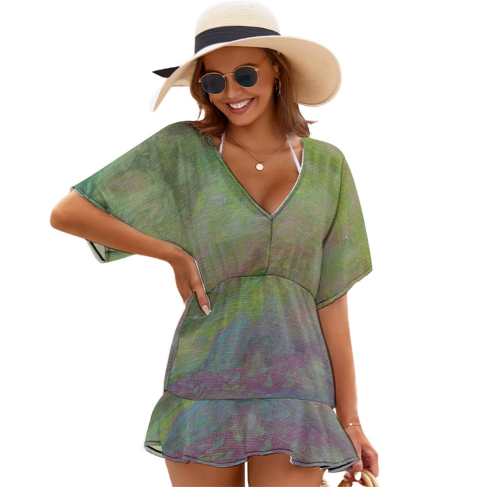 Ladies Thin Short Sleeve Cover-Up Dress Standing Ovation Series