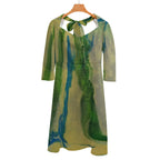 Sweetheart Knot Flare Dress Standing Ovation Series