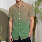 Men’s Short Sleeve Button Down Shirt Standing Ovation Series