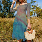 Sweetheart Knot Flare Dress Intermission Blues Series