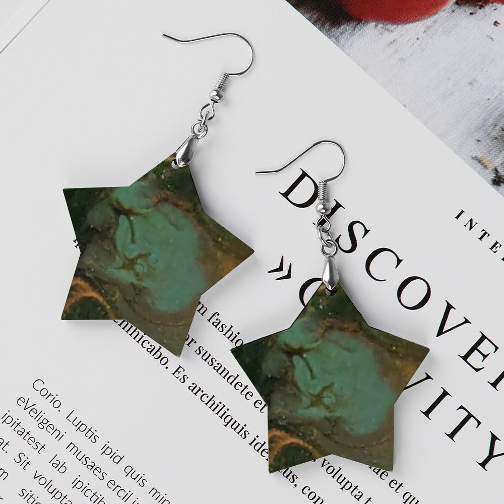 Garden After Rain Star Earrings