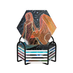 Goddess I Know Ceramic Coasters Set