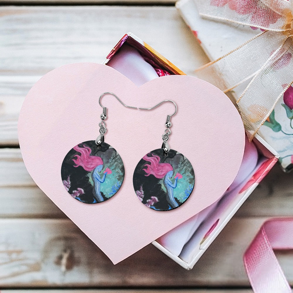 Goddess I Know Round Earring — Special Release- Mermaid Cove