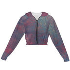 Women’s Cropped Zip Jacket Intermission Blues
