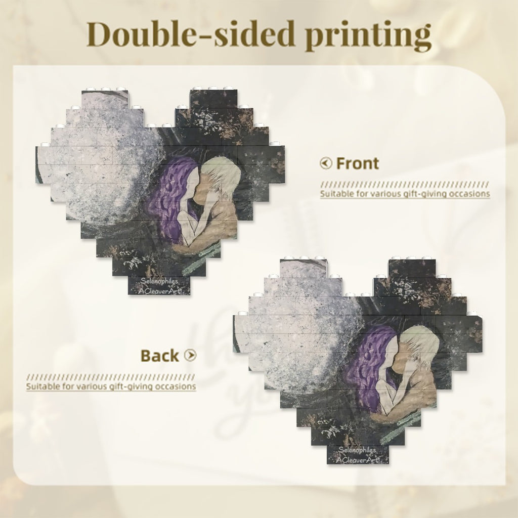 Heart Building Block Puzzle Selenophiles