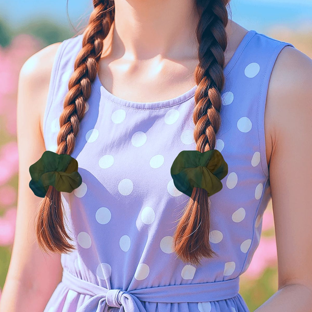 6 Pack Hair Scrunchies