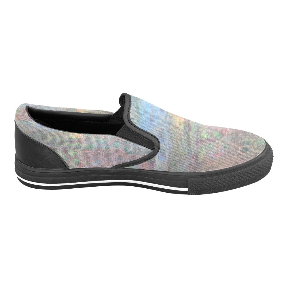 Slip-on Canvas Women's Shoes Intermission Blues Series