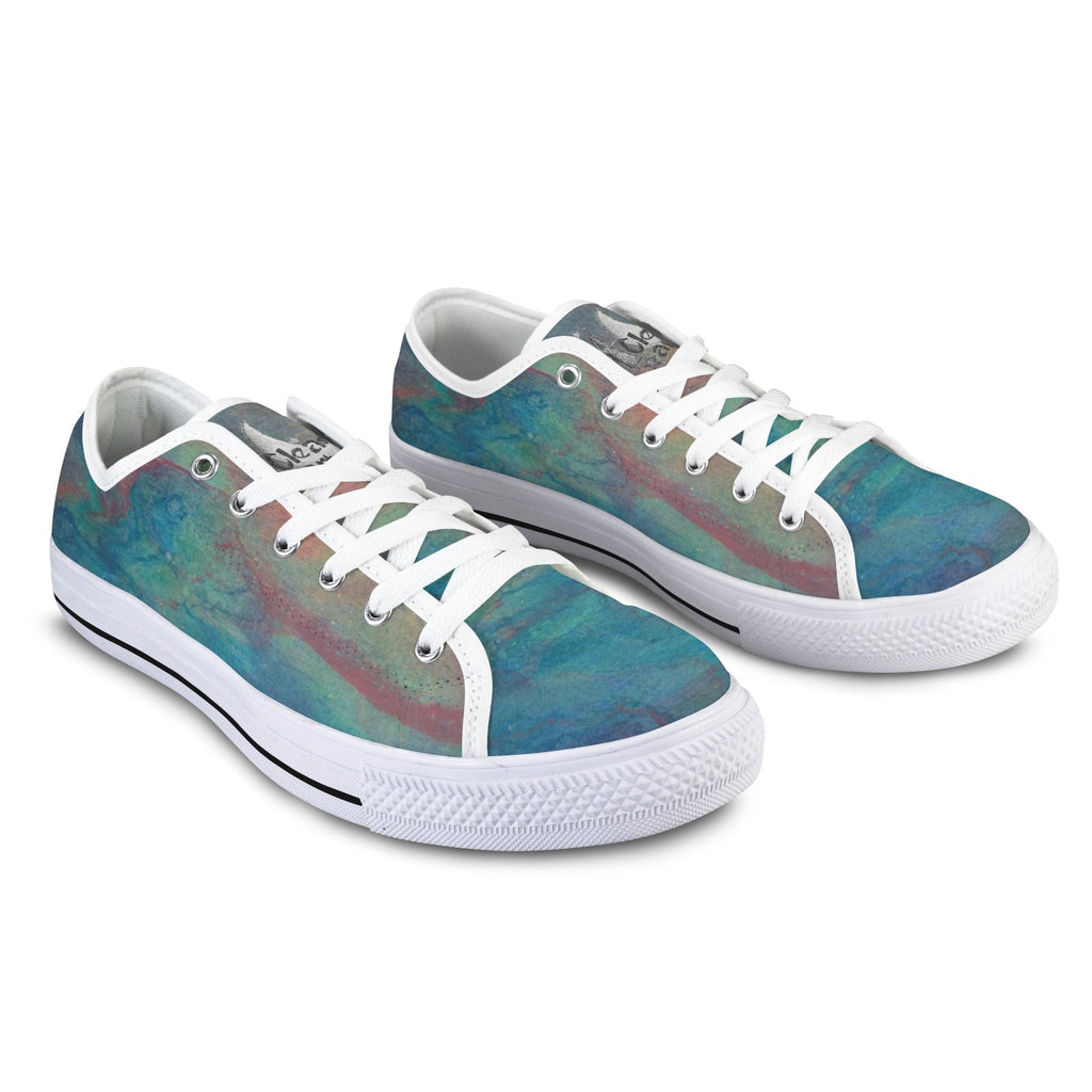 Seattle Low Top Women's Shoes Intermission Blues Series