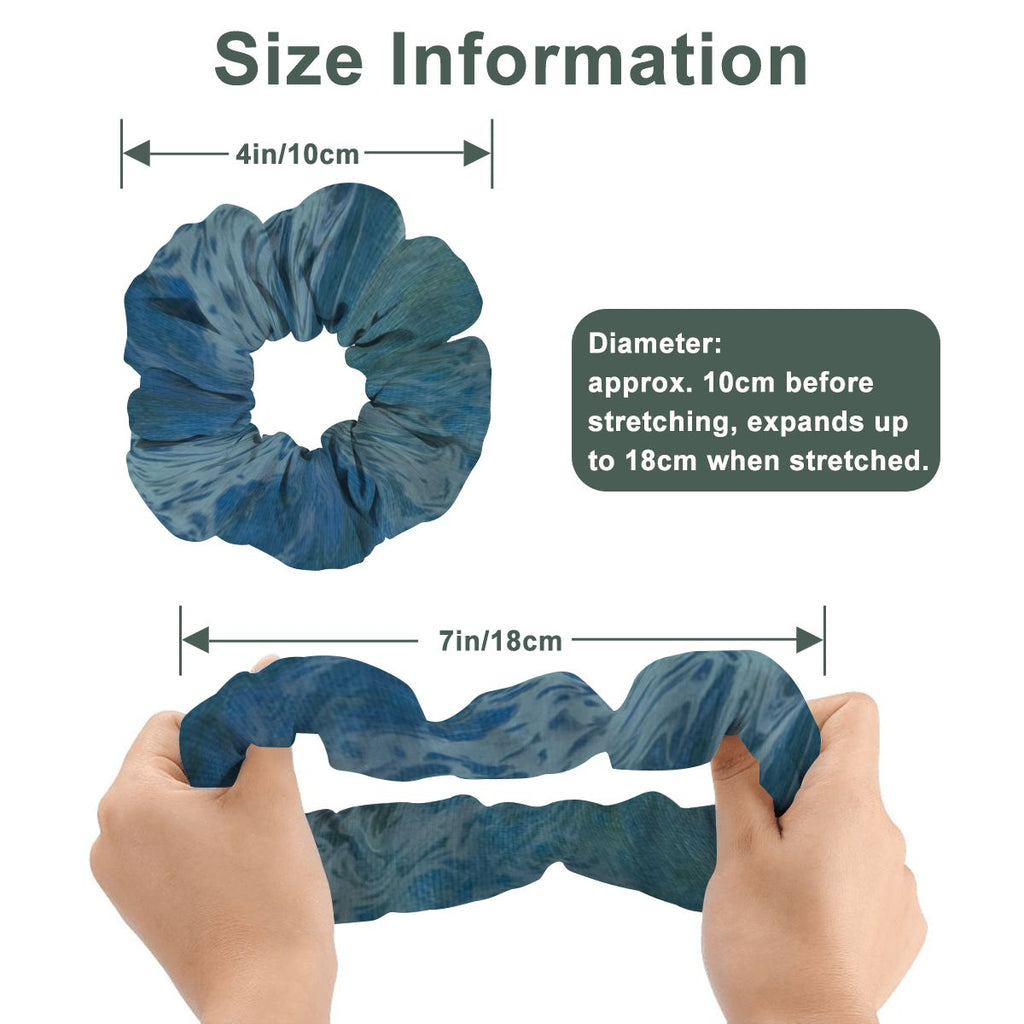 6 Pack Hair Scrunchies