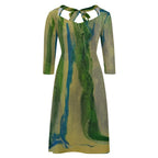 Sweetheart Knot Flare Dress Standing Ovation Series