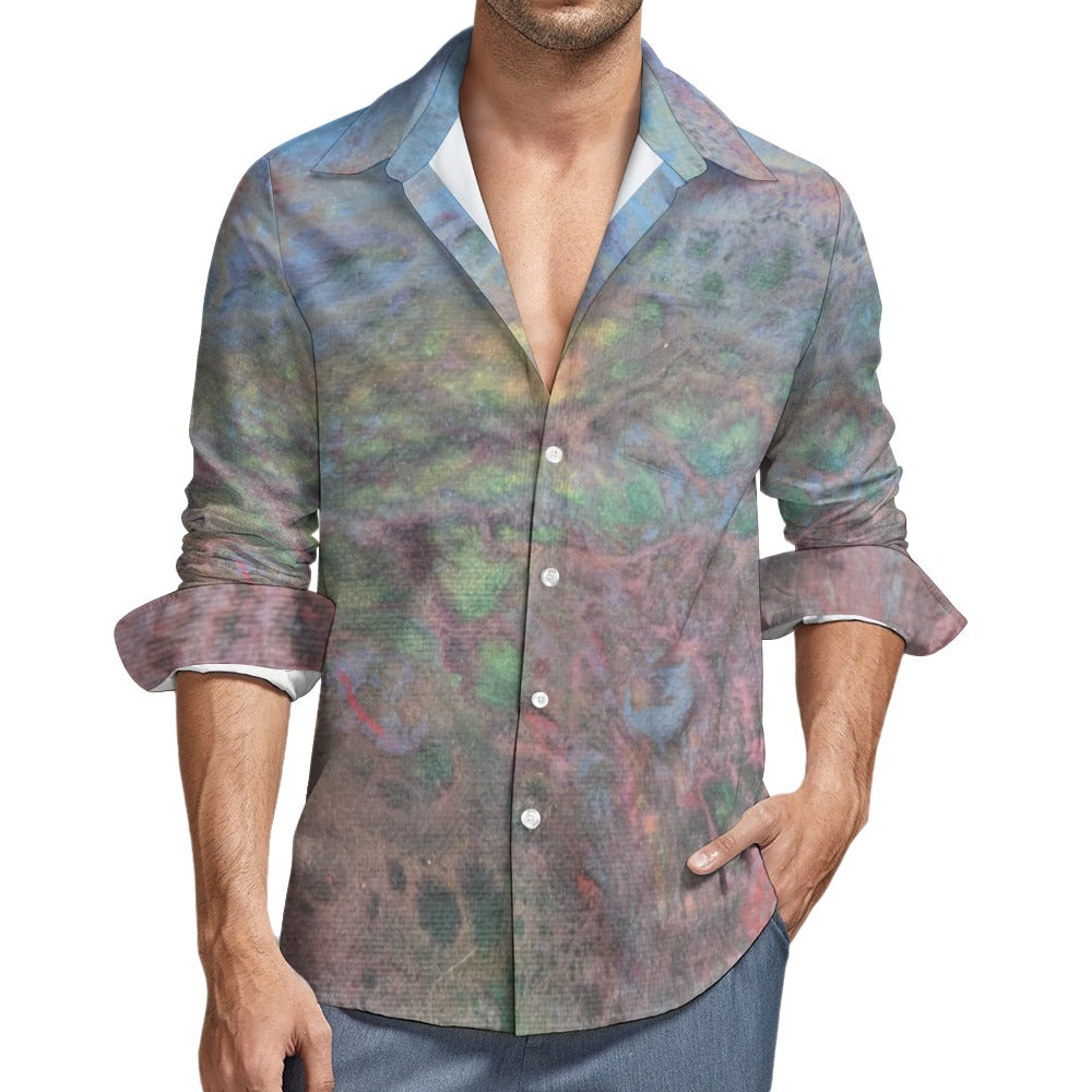 Men’s Velvet Pocket Shirt Intermission Blues