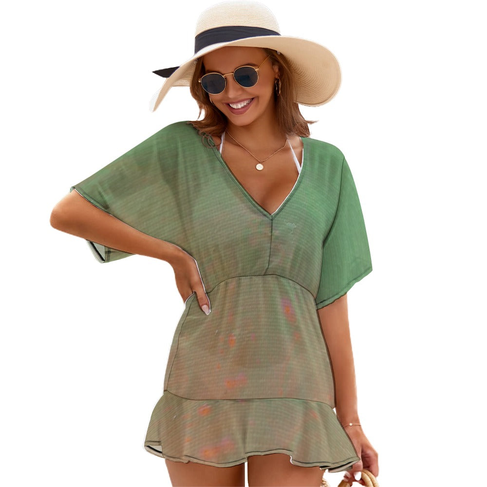 Ladies Thin Short Sleeve Cover-Up Dress Standing Ovation Series